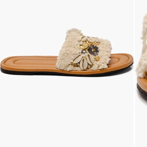 Free People Shipwreck Shell Slide Sandal - Picture 3 of 6